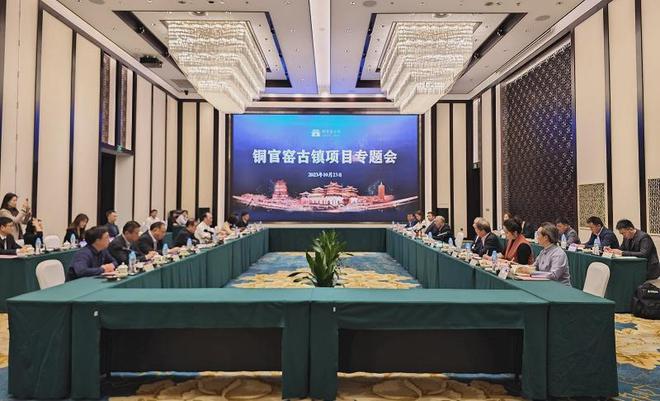 雷竞技RAYBET中国国际文化传播中心主席龙宇翔到铜官窑古镇调研考察(图5)